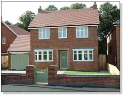 New development of six detached homes