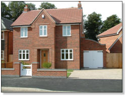 New development of six detached homes