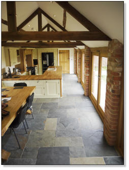Barn conversion - kitchen